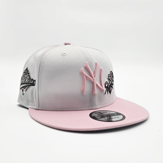 New Era New York Yankees '1996 World Series Rose' 9FIFTY Snapback White/Pink