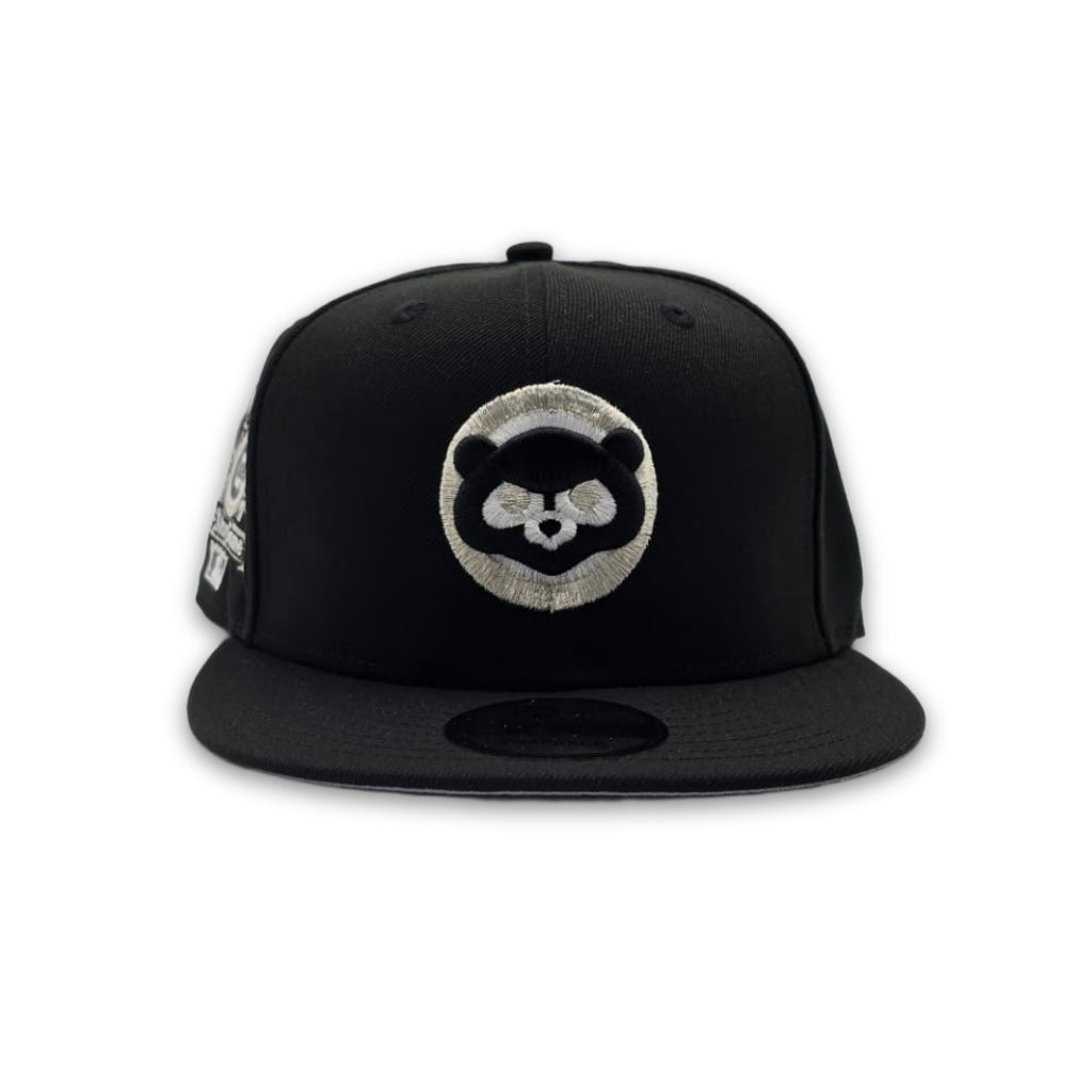 Black Chicago Cubs Gray Bottom 1990 All Star Game Side Patch New Era 9Fifty Snapback