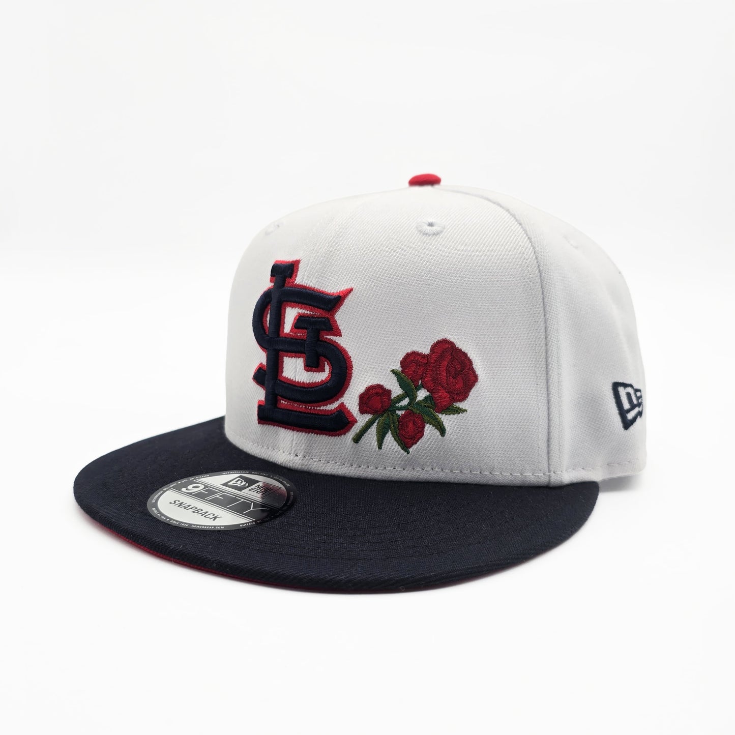 New Era St. Louis Cardinals '2011 World Series Rose' 9FIFTY Snapback White/Navy Blue