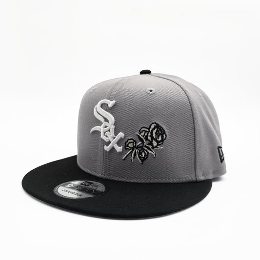 New Era Chicago White Sox '2005 World Series Rose' 9FIFTY Snapback Gray/Black