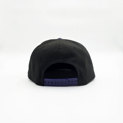 New Era Los Angeles Lakers '17x Champs' 9FIFTY Snapback Black/Purple