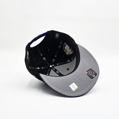 New Era Los Angeles Lakers '17x Champs' 9FIFTY Snapback Black/Purple