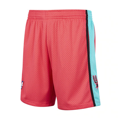 Pink San Antonio Spurs Mitchell & Ness Hardwood Classic 1998 Men's Swingman Shorts