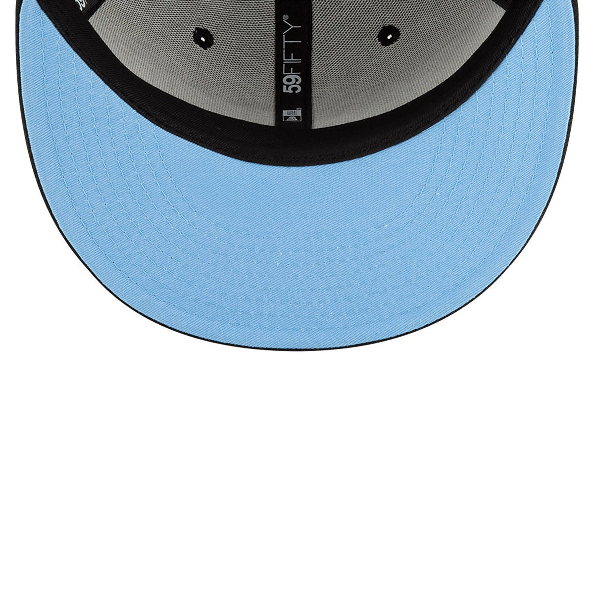 Black Chicago White Sox Icy Blue Bottom 2005 World Series Side Patch Bloom New Era 59Fifty Fitted