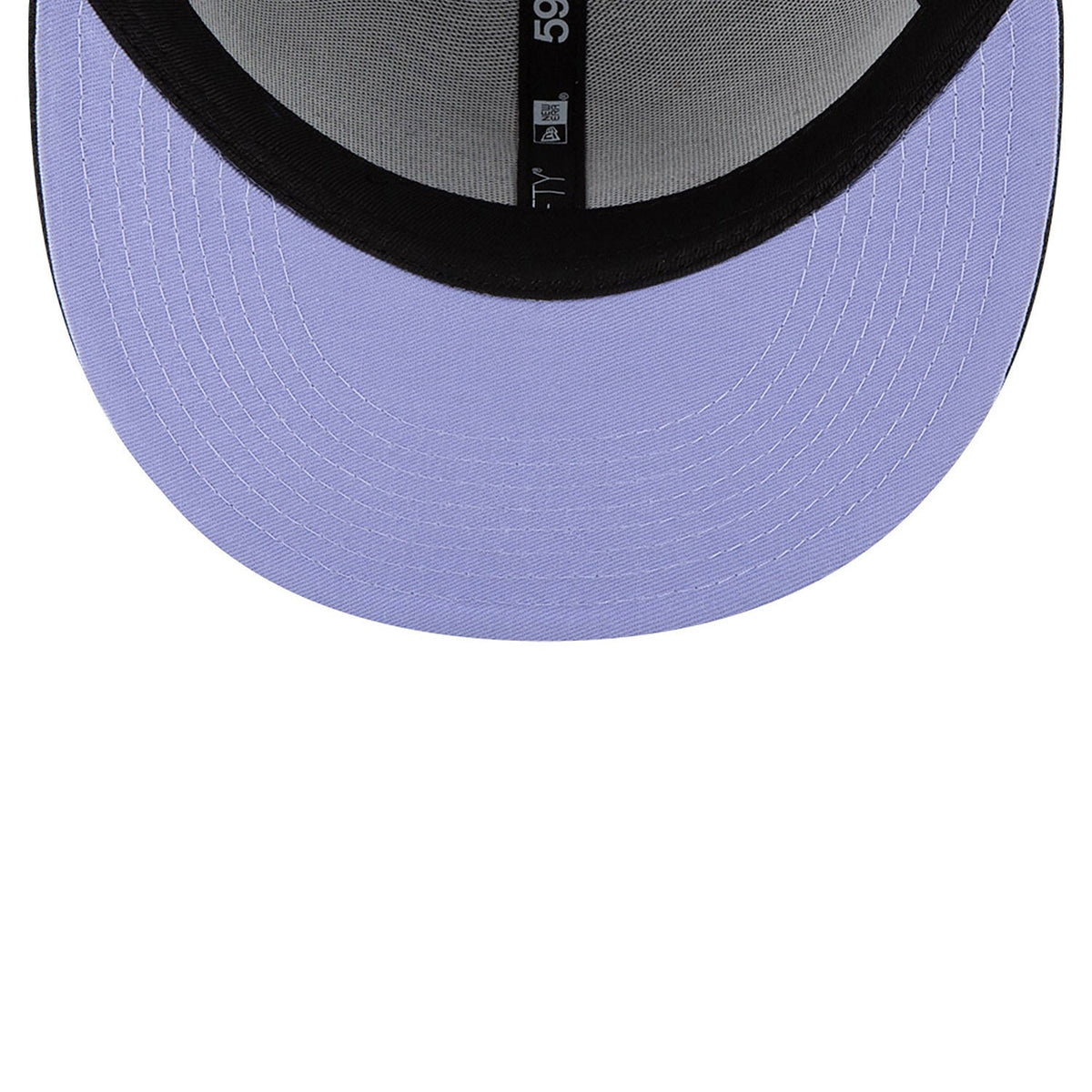 Black Colorado Rockies Purple Bottom National League Side Patch Bloom New Era 59Fifty Fitted