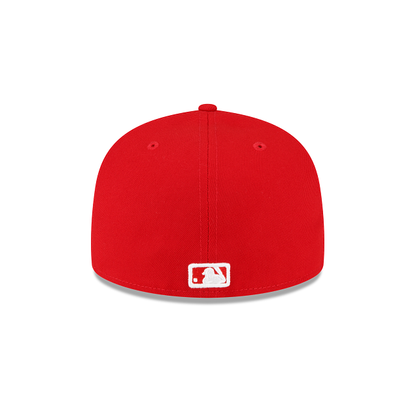 Red Chicago Cubs Gray Bottom 1990 All star Game Side Patch New Era 59Fifty Fitted