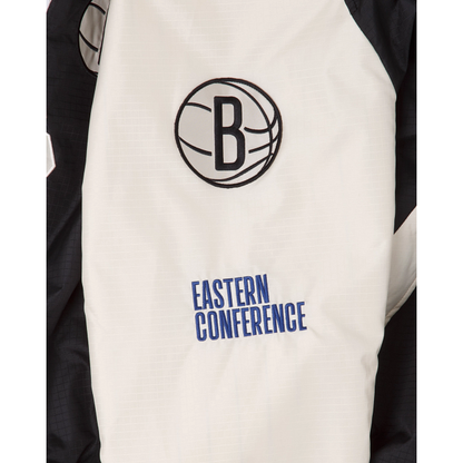 Black Brooklyn Nets Alpha Industries X New Era Reversible MA-1 Bomber Jacket