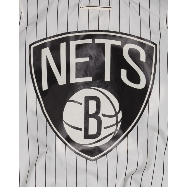 Black Brooklyn Nets Alpha Industries X New Era Reversible MA-1 Bomber Jacket