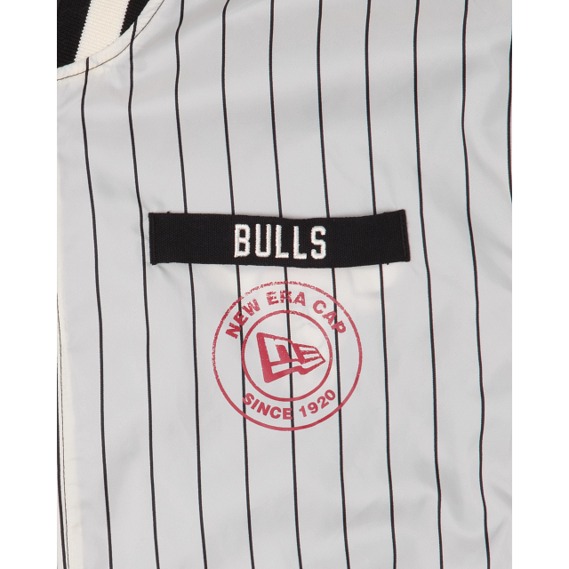 Black Chicago Bulls Alpha Industries X New Era Reversible MA-1 Bomber Jacket