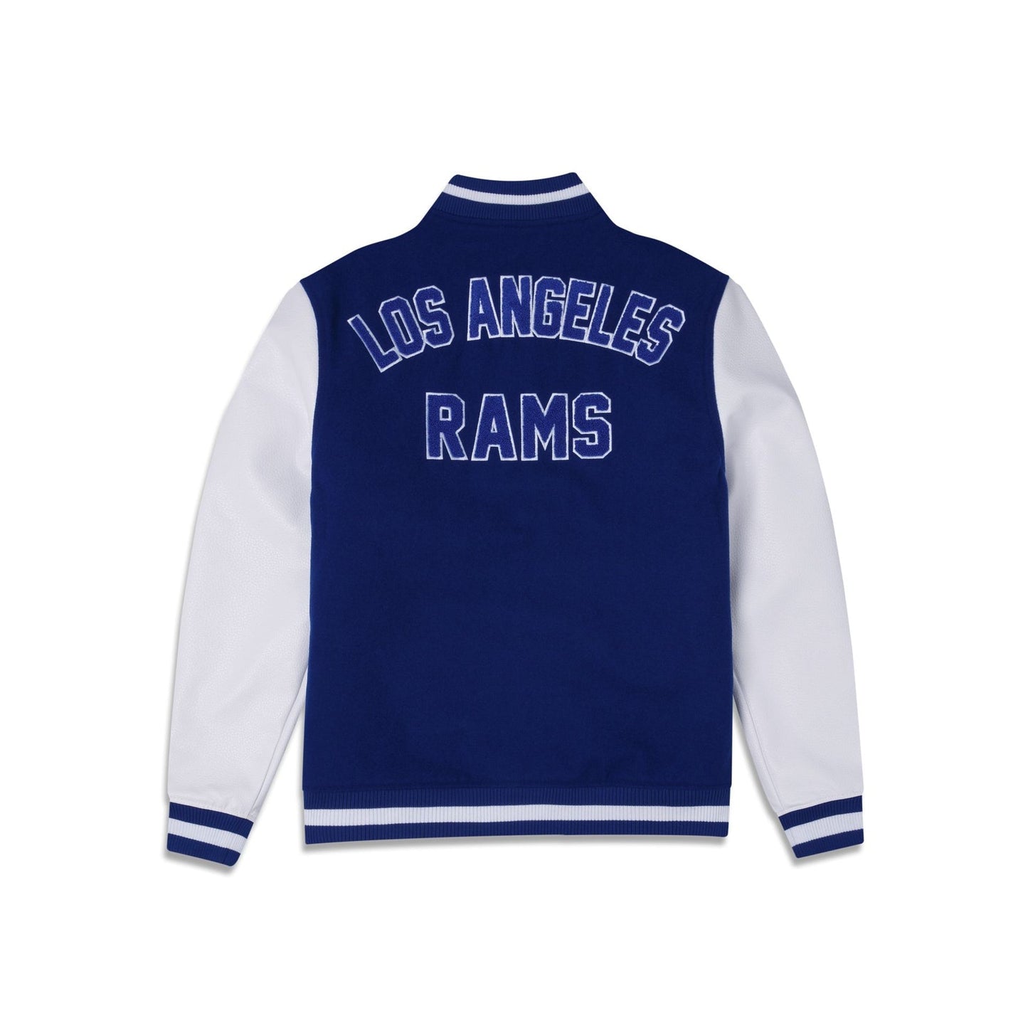 Royal Blue Los Angeles Rams New Era Wool Varsity Heavy Jacket