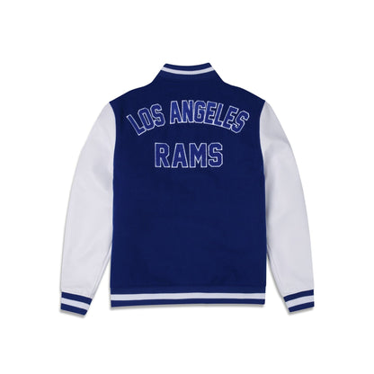 Royal Blue Los Angeles Rams New Era Wool Varsity Heavy Jacket