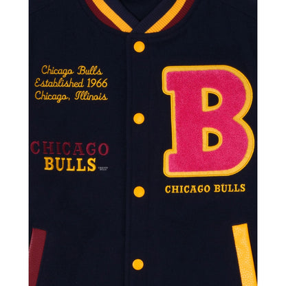 Color Pack Chicago Bulls New Era Wool Varsity Heavy Jacket