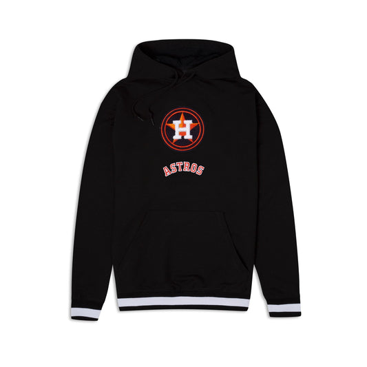 Black Houston Astros Logo Select New Era Hoodie