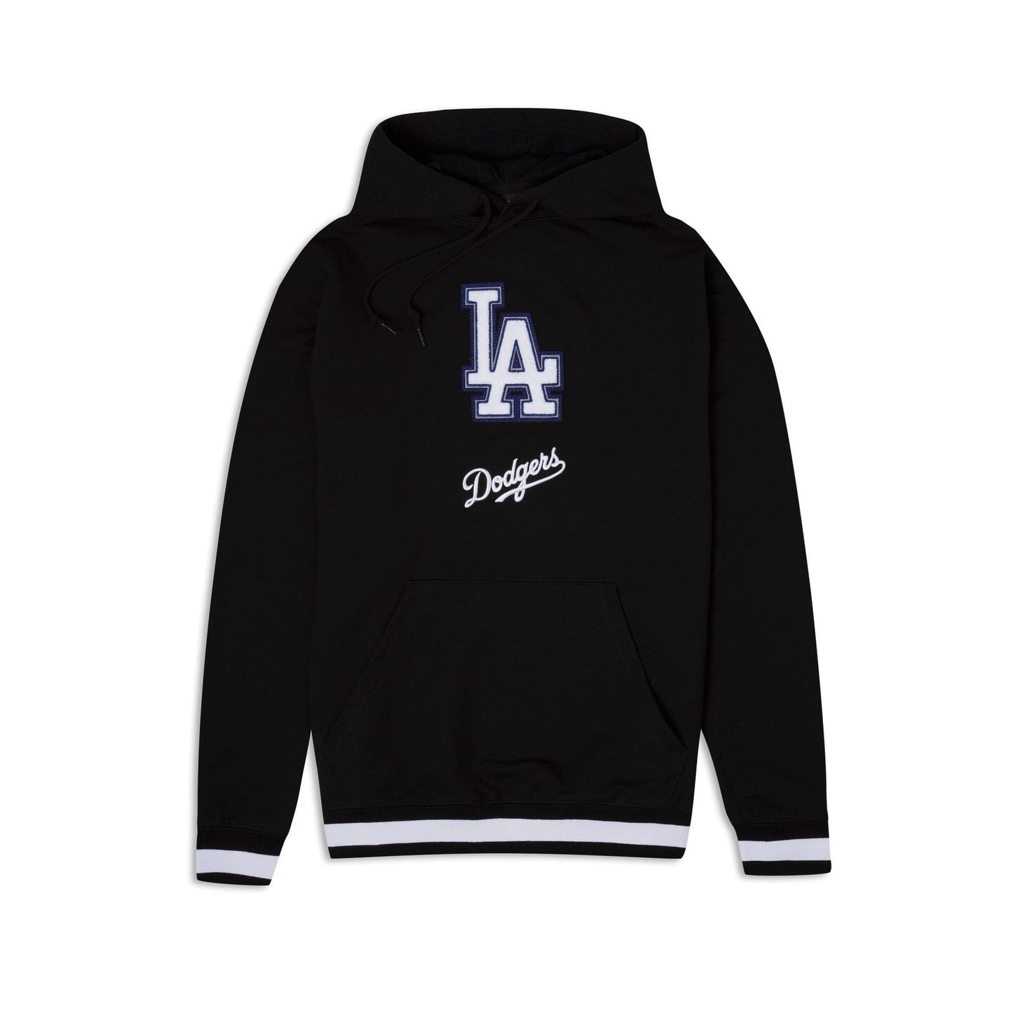 Black Los Angeles Dodgers Logo Select New Era Hoodie