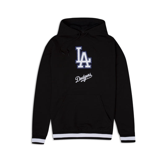 Black Los Angeles Dodgers Logo Select New Era Hoodie