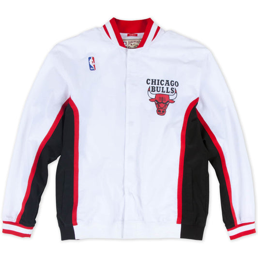 Mitchell & Ness Authentic White Chicago Bulls 1992-93 Warm Up Jacket
