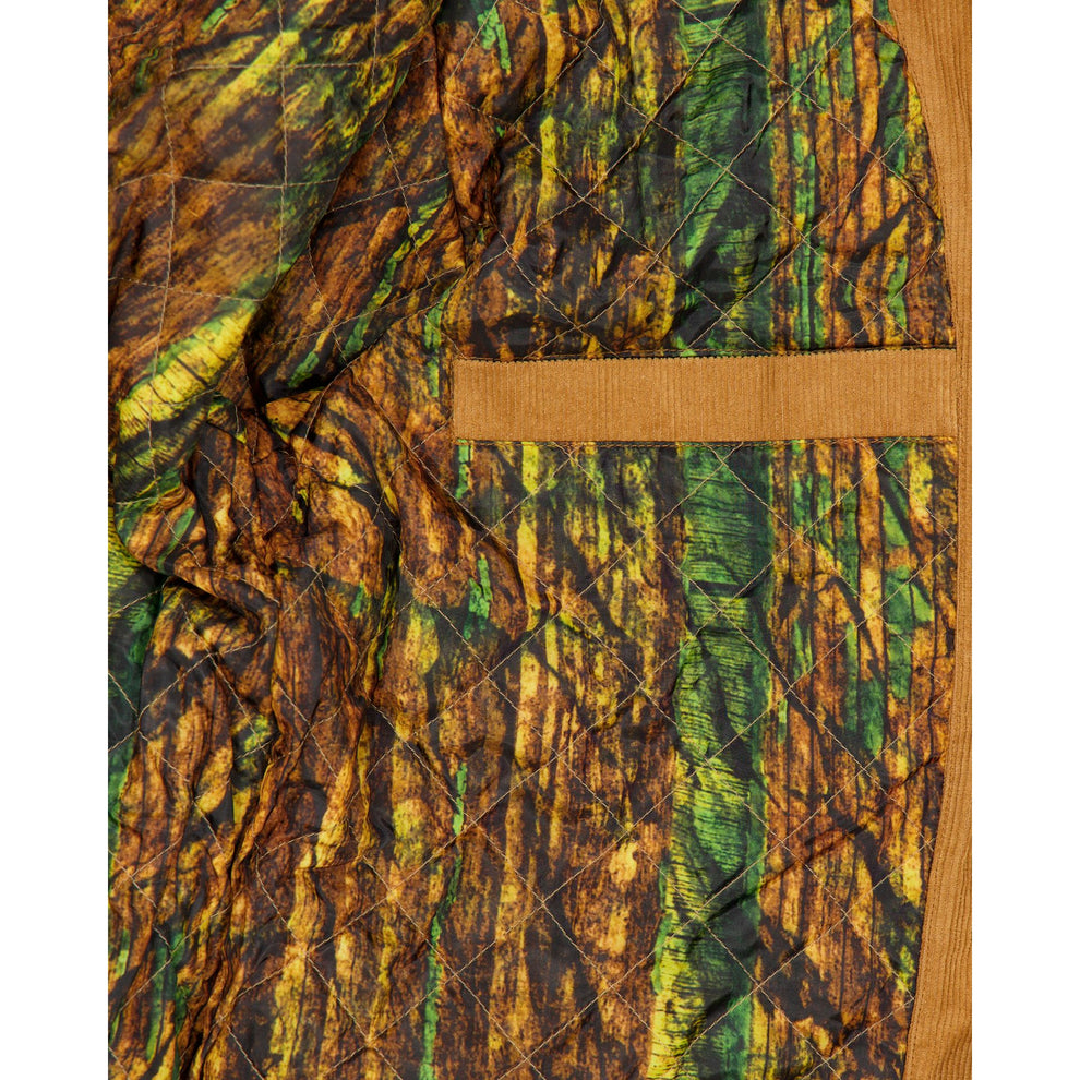 Tan Corduroy Chicago Bulls New Era Jacket