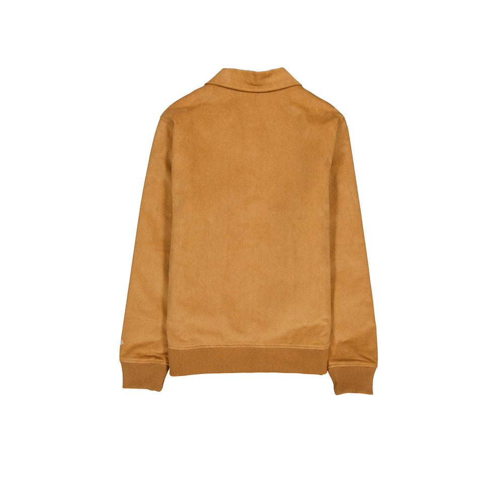 Tan Corduroy Chicago Bulls New Era Jacket