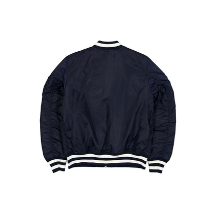 Navy Blue New York Yankees Alpha Industries MA-1 New Era Bomber Jacket
