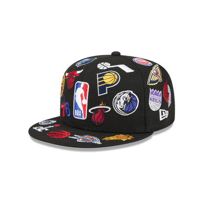 New Era NBA 'All Over' 59FITY Fitted Black