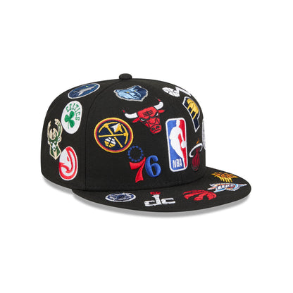 New Era NBA 'All Over' 59FITY Fitted Black