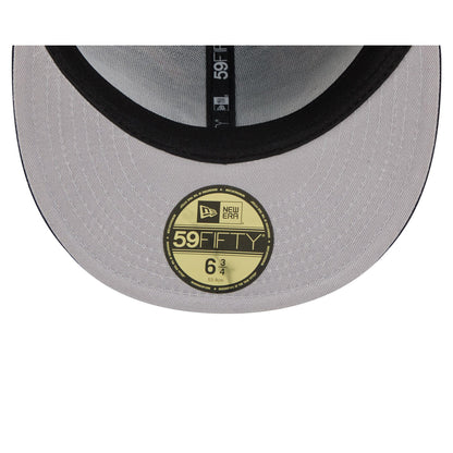 New Era Atlanta Braves 'All Over' 59FIFTY Fitted Navy Blue