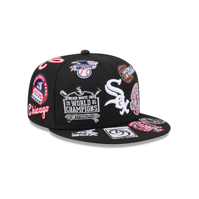 New Era Chicago White Sox 'All Over' 59FIFTY Fitted Black