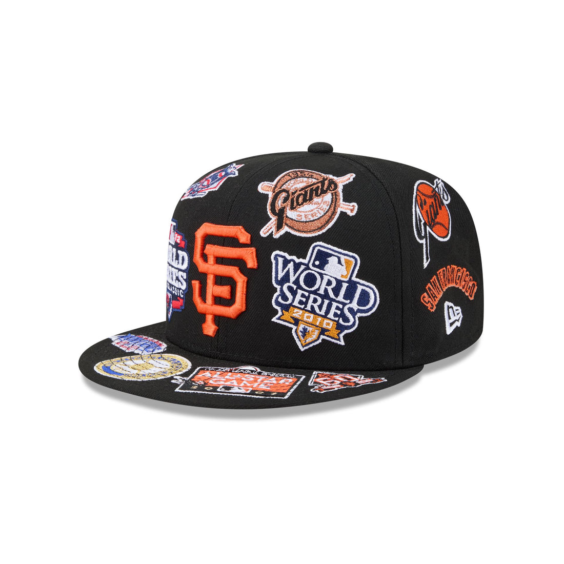 New Era San Francisco Giants 'All Over' 59FIFTY Fitted Black