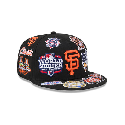 New Era San Francisco Giants 'All Over' 59FIFTY Fitted Black