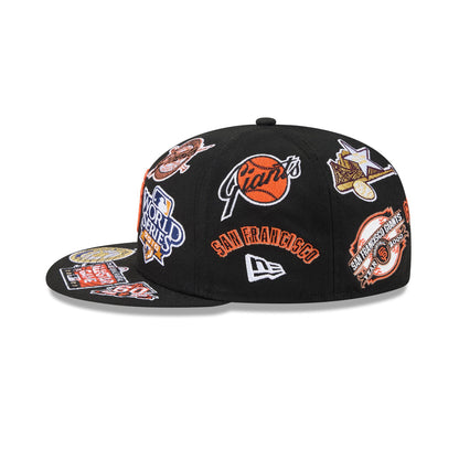 New Era San Francisco Giants 'All Over' 59FIFTY Fitted Black