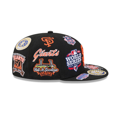 New Era San Francisco Giants 'All Over' 59FIFTY Fitted Black