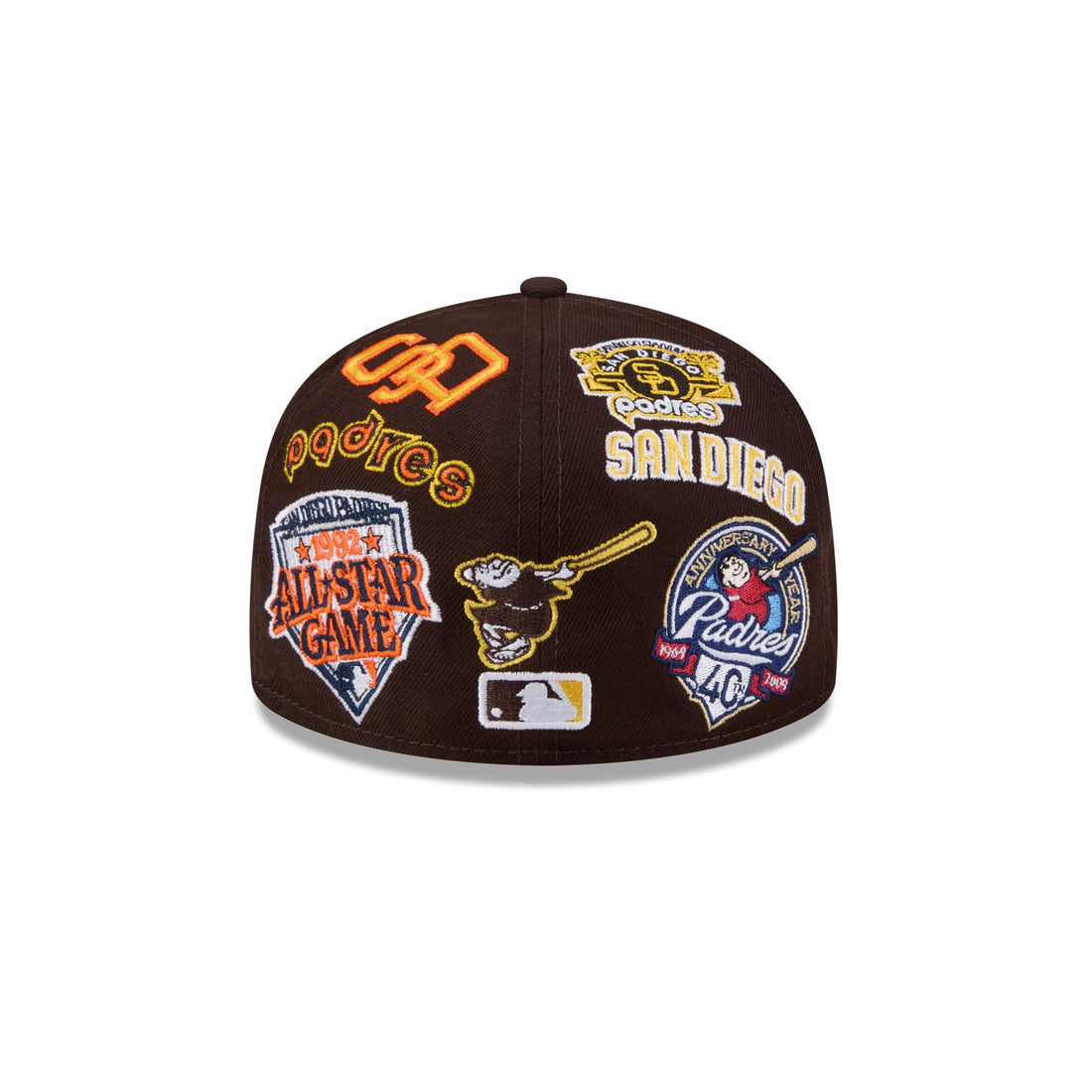 New Era San Diego Padres 'All Over' 59FIFTY Fitted Brown