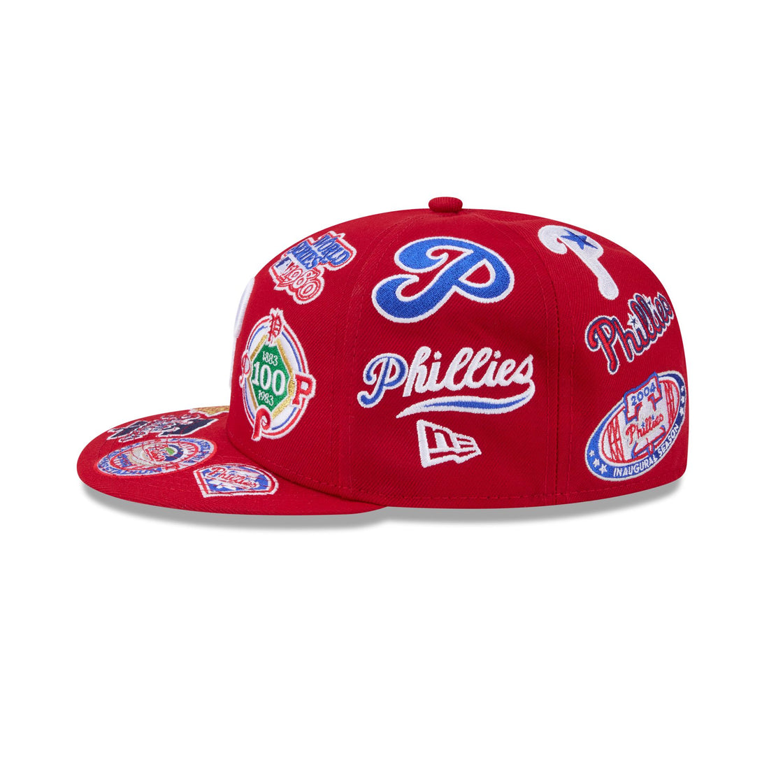 New Era Philadelphia Phillies 'All Over' 59FIFTY Fitted Red