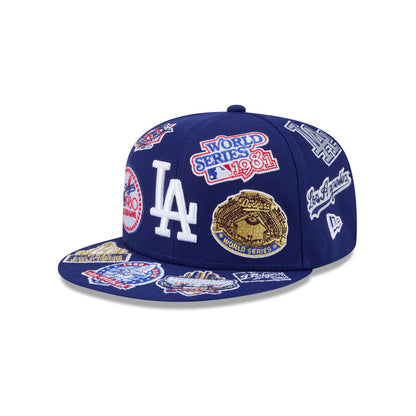 New Era San Los Angeles Dodgers 'All Over' 59FIFTY Fitted Royal Blue