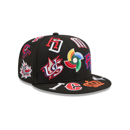 New Era World Baseball Classic 'All Over' 59FIFTY Fitted Black