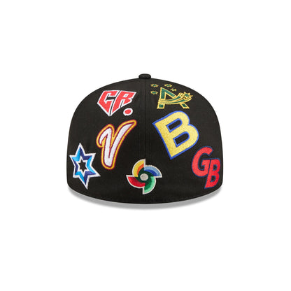 New Era World Baseball Classic 'All Over' 59FIFTY Fitted Black