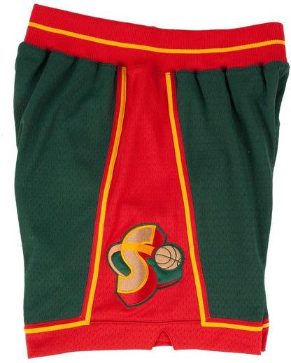 1995-96 Seattle SuperSonics Mitchell & Ness NBA Men's Authentic NBA Shorts