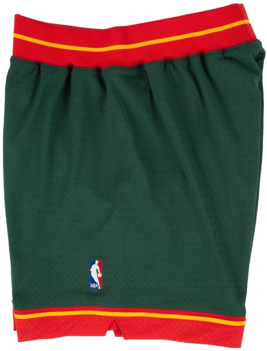 1995-96 Seattle SuperSonics Mitchell & Ness NBA Men's Authentic NBA Shorts