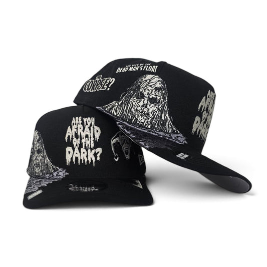 Black Glow In The Dark Are You Afraid Of The Dark? Gray Bottom Horror Series New Era 9Fifty A-Frame Snapback