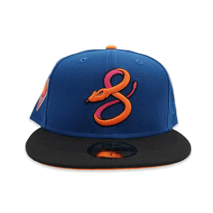Sea Blue Arizona Diamondbacks Black Visor Orange Bottom City Connect Side Patch New Era 59Fifty Fitted