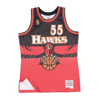 Atlanta Hawks Dikembe Mutombo Mitchell & Ness NBA Men's Hardwood Classic Swingman Jersey