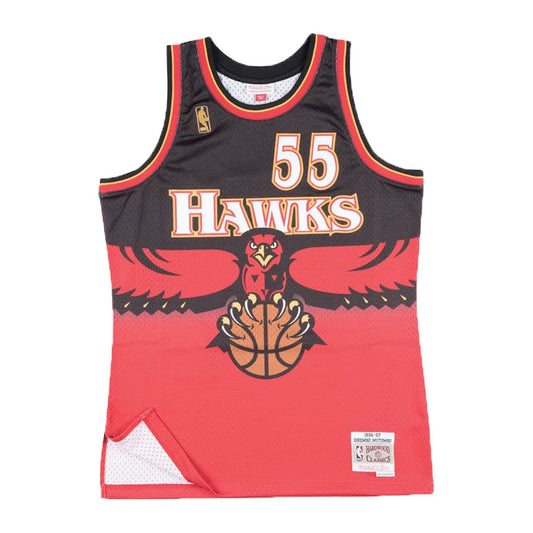 Atlanta Hawks Dikembe Mutombo Mitchell & Ness NBA Men's Hardwood Classic Swingman Jersey