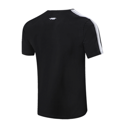 Black Brooklyn Nets Retro Classic SJ Striped T-Shirt