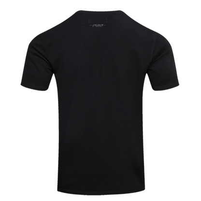 Black Brooklyn Nets Retro Classic SJ Striped T-Shirt