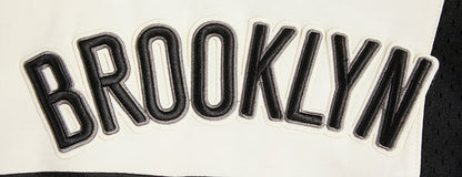 Off White Brooklyn Nets Pro Standard Retro Classic DK 2.0 Shorts