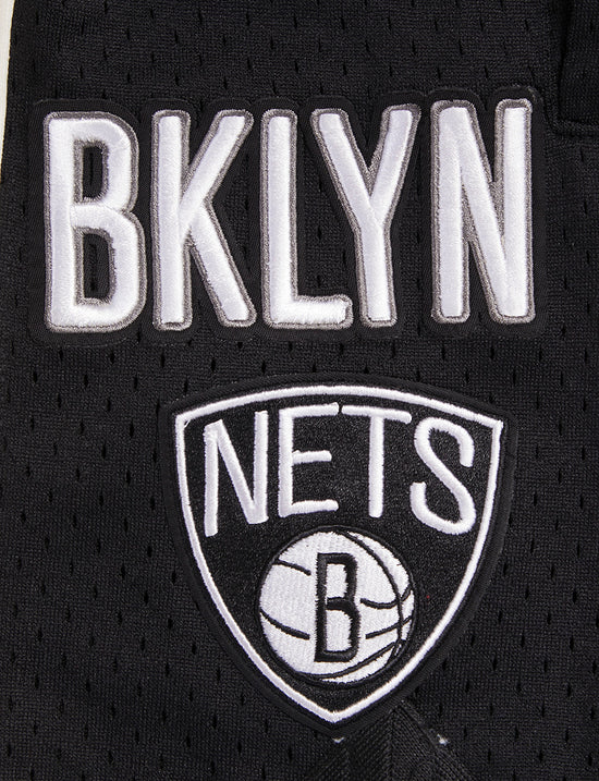 Off White Brooklyn Nets Pro Standard Retro Classic DK 2.0 Shorts