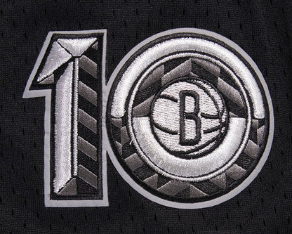 Off White Brooklyn Nets Pro Standard Retro Classic DK 2.0 Shorts