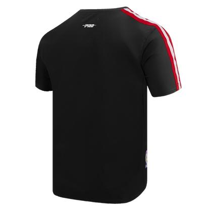 Black Chicago Bulls Retro Classic SJ Striped T-Shirt