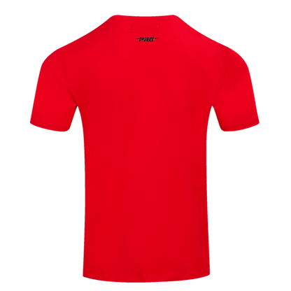 Red Chicago Bulls Retro Classic SJ Striped T-Shirt