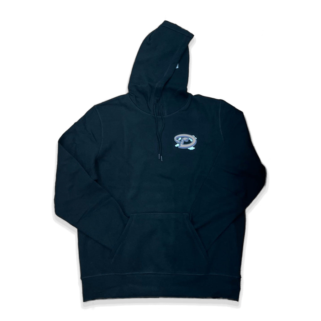 Black Arizona Diamondbacks Clouds New Era Hoodie